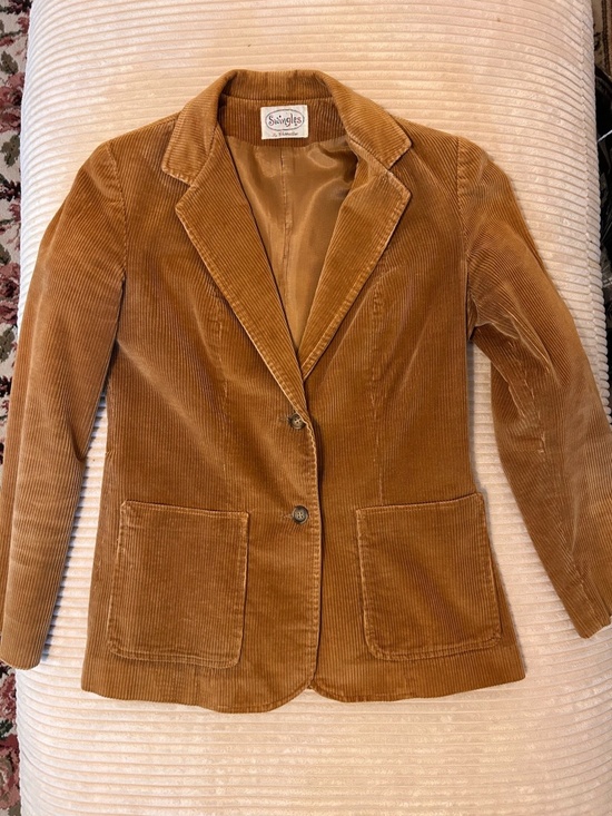 Swingles Jackets & Blazers - Vintage Swingles by Character Brown Corduroy Blazer Jacket 70s